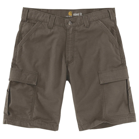 Men's Force Relaxed Fit Ripstop Cargo Work Short 103543 tarmac