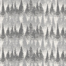Wild Woods Lodge Collection Tree Stripes Cotton Fabric taupe