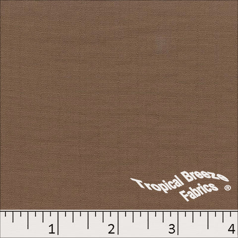 taupe, Poplin Airflow Polyester Fabric 07850