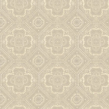 Season's Study Collection Grid Cotton Fabric 17840 taupe