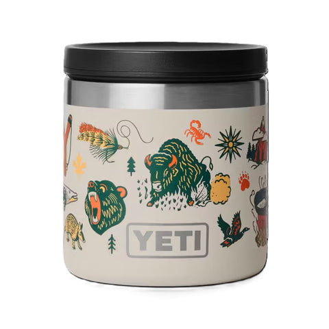 Yeti Rambler 8 oz. Insulated Food Jar in cape summer camp