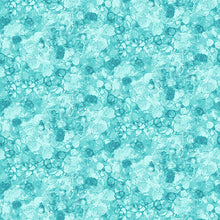 The Sea is Calling Collection Water Texture Cotton Fabric teal