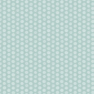 Fresh and Sweet Collection Dots Cotton Fabric teal