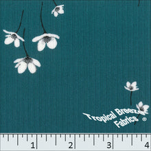 teal, Comfort Rib Knit Dress Fabric 578515