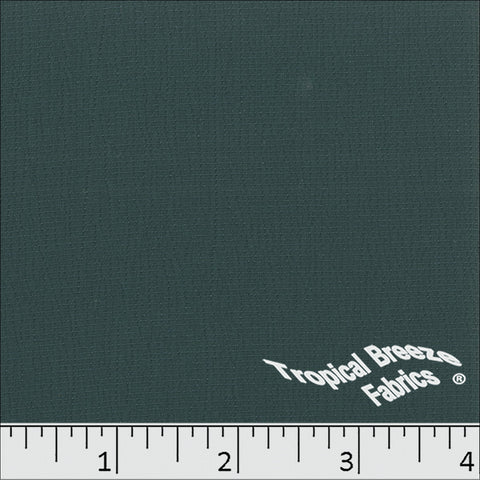 teal, Crinkle Crepe Polyester Fabric 072510