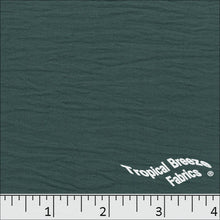 Teal, Dream Crepe Stretch-Dyed Polyester Fabric 07940