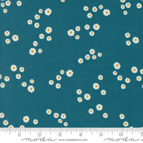 Field of Flowers Collection Small Florals Cotton Fabric 3316 teal
