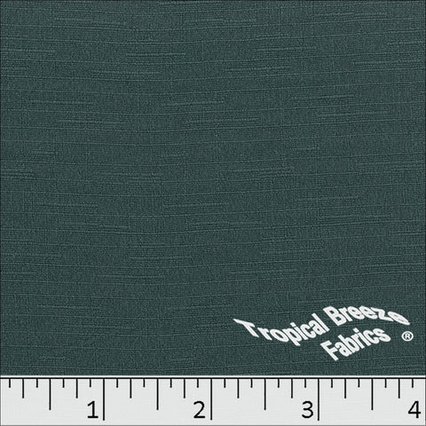 teal, Linen Look Solid Polyester Fabric 072610