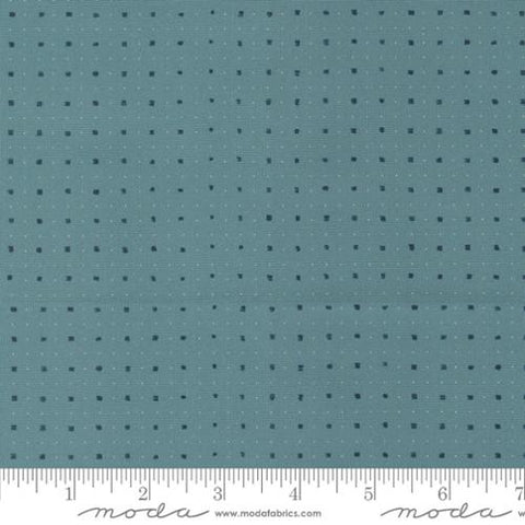 Longshore Collection Dots Cotton Fabric 24615 teal