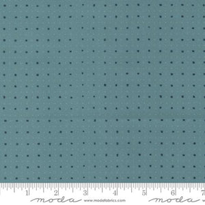 Longshore Collection Dots Cotton Fabric 24615 teal