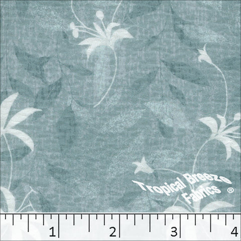 teal, Shimmer Knit Print Dress Fabric 572514