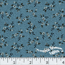 Standard Weave Poly Cotton Dress Fabric 6075 teal