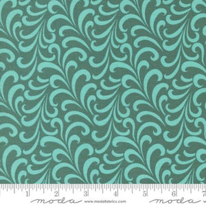 Tango Collection Portico Cotton Fabric 27335 teal