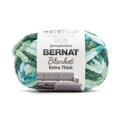 teal ivy, Blanket Extra Thick Yarn 16106