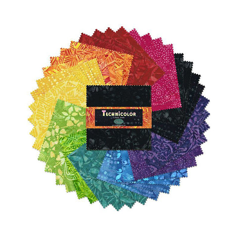 technicolor, Wilmington 5 Karat Gems Precut Fabric Squares 507