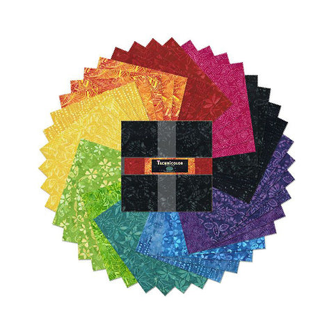 technicolor, Cotton Fabric 10 Karat Crystals 512