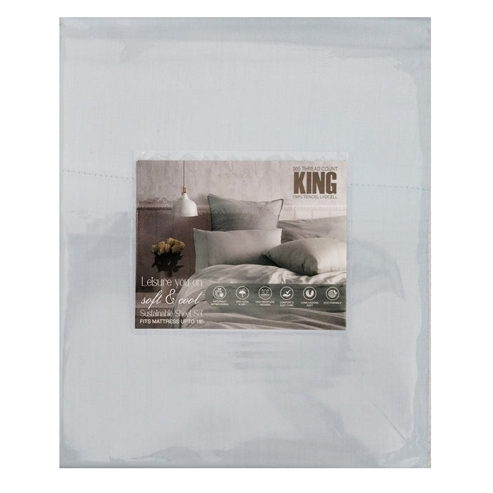Clear Sky Soft & Cool Sustainable Sheet Set