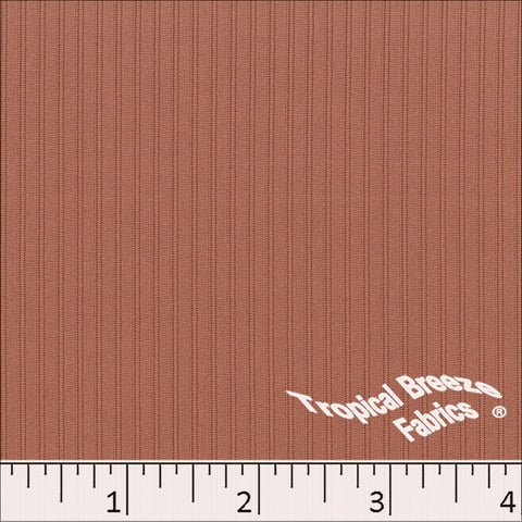 terra cotta, Basic Rib Knit Polyester Fabric 323612