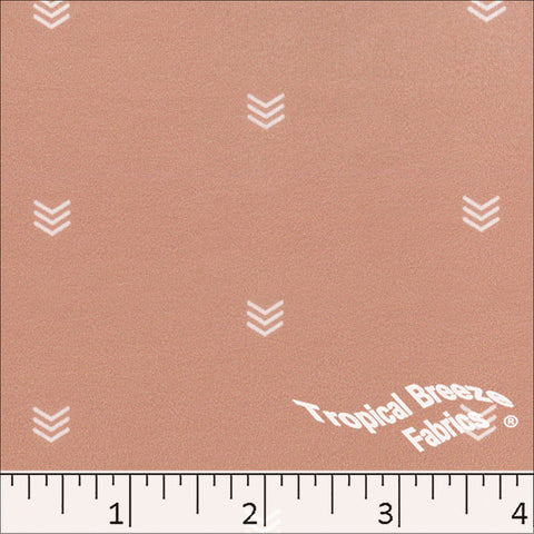 terra cotta, Double Brushed Knit Arrow Fabric 572521
