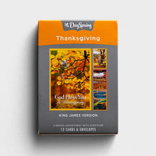Thanksgiving Cards with KJV verse