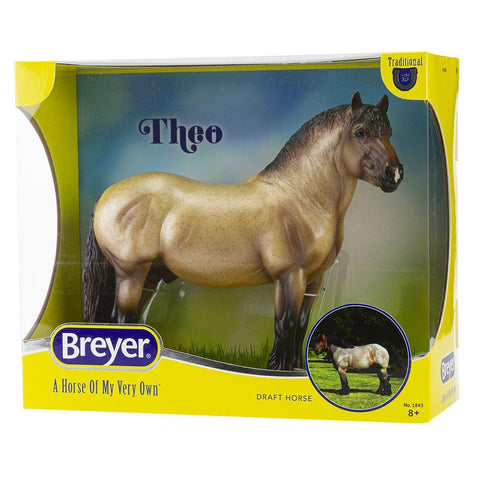 Breyer Theo Ardennes Draft Horse in package