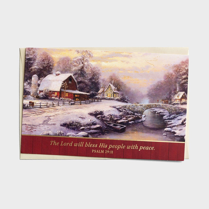 Thomas Kinkade Christmas cards