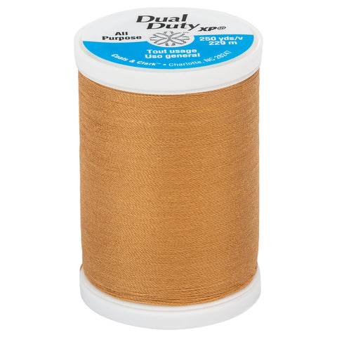 Golden tan thread