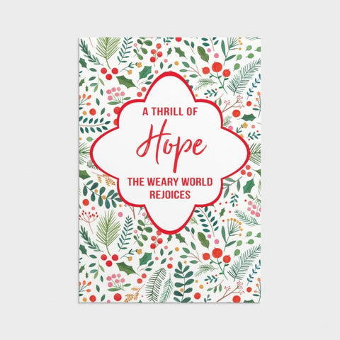Thrill of Hope Christmas card