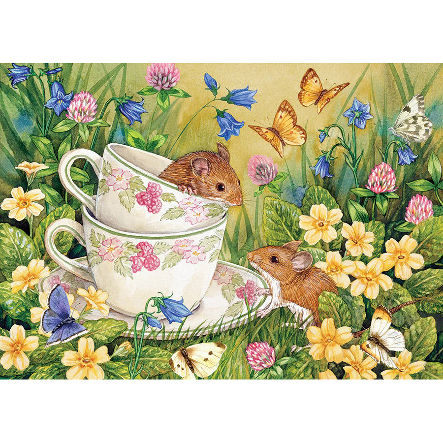 Tiny Tea Time 35-Piece Tray Puzzle 58911