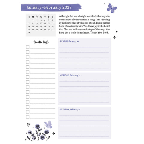 to do list, 2027 Power Prayers Creative Coloring Planner 9798891513389