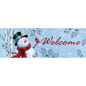 Fall and Winter Signature Signs top hat snowman