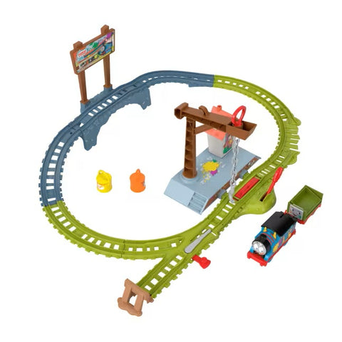 Thomas & Friends Paint Delivery Motorized Train And Track Set HTN34