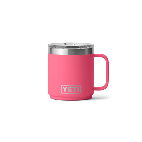 Yeti Rambler 10 oz Stackable Mug in tropical pink