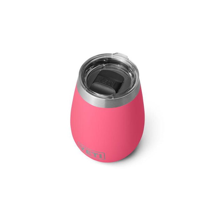 Yeti 10 oz rambler wine tumbler in tropical pink