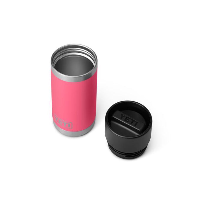 Yeti Rambler 12 oz Bottle with HotShot Cap in tropical pink