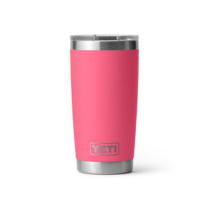 Tropical pink YETI Rambler 20 oz. travel mug