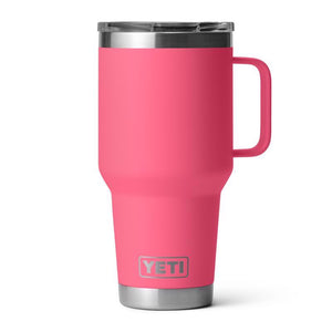 Tropical Pink Rambler 30 oz Travel Mug with Handle