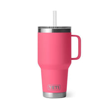 Tropical Pink Yeti Rambler 35 oz Travel Mug with Handle