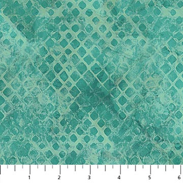 Turquoise, Barista Collection Water Texture Cotton Fabric DP27705