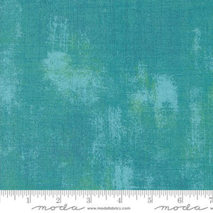 Turquoise, Sunday Brunch Collection Grunge Cotton Fabric 30150