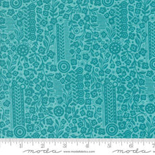 turquoise-Sunday Brunch Collection Souffle Cotton Fabric 30755