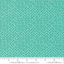 Tango Collection Mosaic Cotton Fabric 27338 turquoise