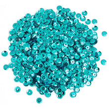 Turquoise sequins