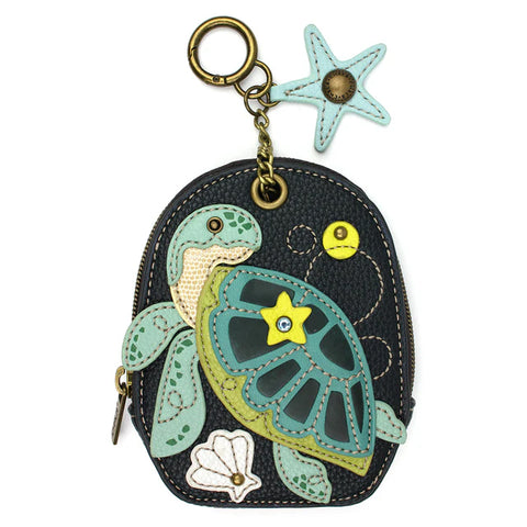 turtle, Mini Coin Purse Keychains 638