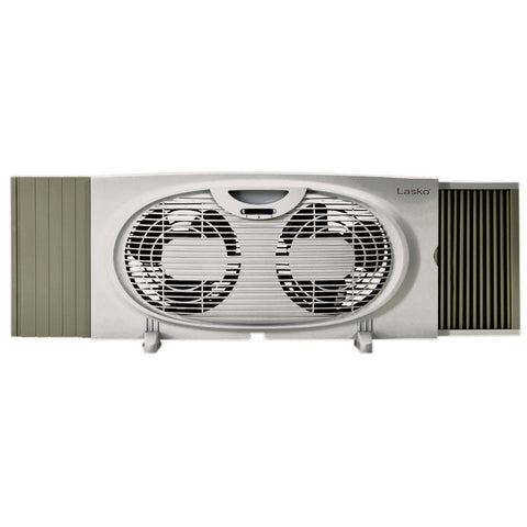 Twin window fan