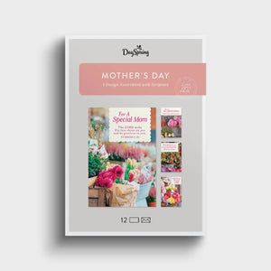 Front of Box of Mother's Day Flower Market Cards