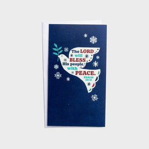 Bless with Peace Christmas Boxed Cards U2387 front of card