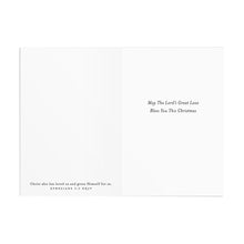 Jesus He Came Not to a Throne Christmas Cards U2389 inside of card