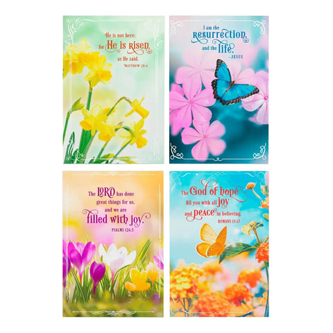 Easter Springtime - 12 Boxed Cards and Envelopes U3174