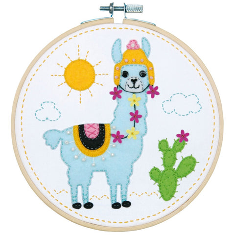 Llama Felt Applique Kit V0186177
